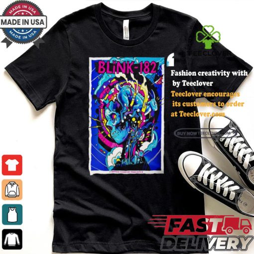 Official Poster Blink 182 Aug 15 2024 Rogers Centre in Toronto ON t shirt