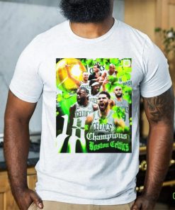 Official Poster Boston Celtics Are 2024 NBA Champions For The First Time In 16 Years t hoodie, sweater, longsleeve, shirt v-neck, t-shirt