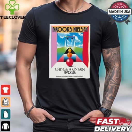 Official Poster Brooks Nielsen September 10 2024 August Hall In San Francisco CA t hoodie, sweater, longsleeve, shirt v-neck, t-shirt