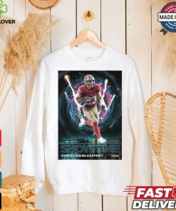 Official Poster Core Showtime Christian Mccaffrey San Francisco 49ers NFL t shirt