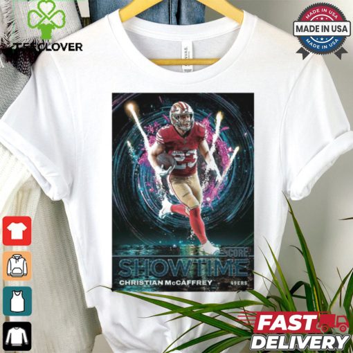 Official Poster Core Showtime Christian Mccaffrey San Francisco 49ers NFL t shirt