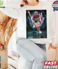 Official Poster Core Showtime Christian Mccaffrey San Francisco 49ers NFL t shirt