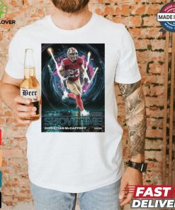 Official Poster Core Showtime Christian Mccaffrey San Francisco 49ers NFL t shirt