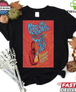 Official Poster Derek Sheen December 4 2024 Seattle WA Tour t shirt