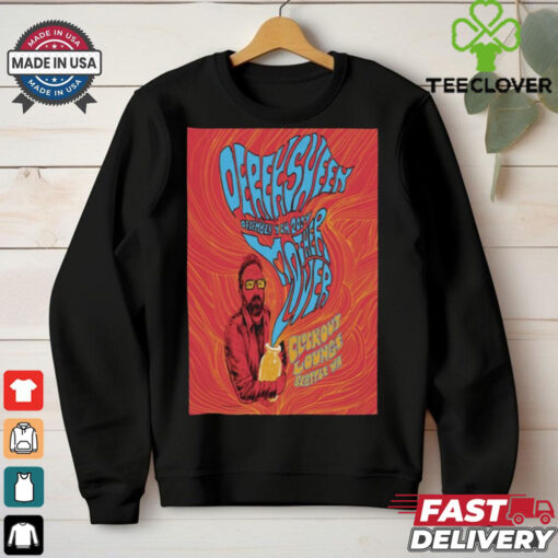 Official Poster Derek Sheen December 4 2024 Seattle WA Tour t shirt