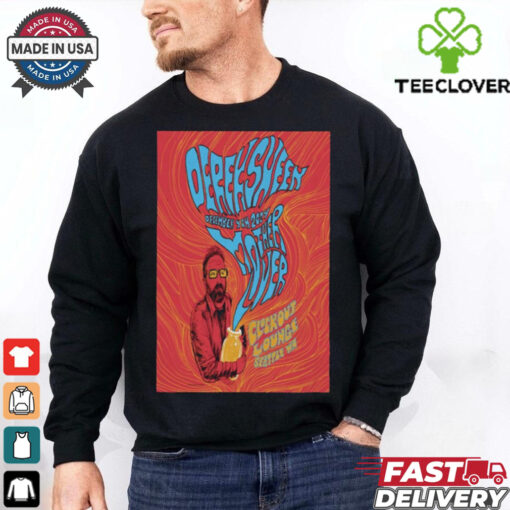 Official Poster Derek Sheen December 4 2024 Seattle WA Tour t shirt
