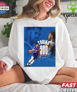 Official Poster Detroit Pistons Congratulations to Tobias Harris for playing in his 900th NBA game Signature t shirt