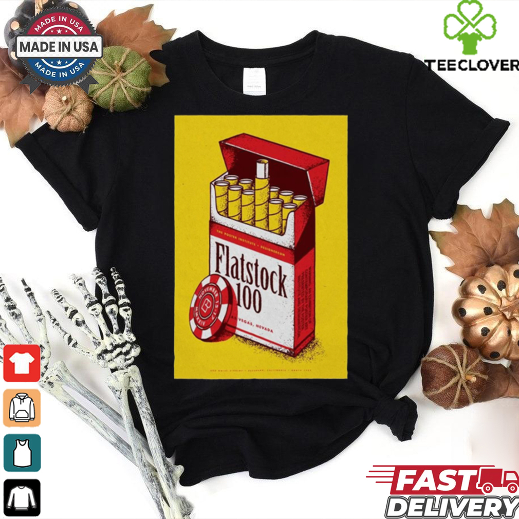 Official Poster Flatstock 100 Las Vegas NV November 15 17 2024 t shirt Official Poster Flatstock 100 Las Vegas NV November 15 17 2024 t shirt