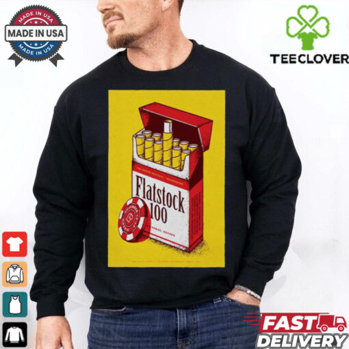 Official Poster Flatstock 100 Las Vegas NV November 15 17 2024 t shirt