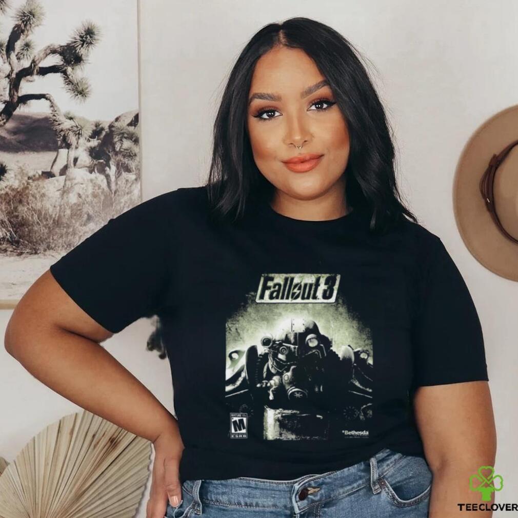 Official Poster For Fallout 3 T Shirt Official Poster For Fallout 3 T Shirt