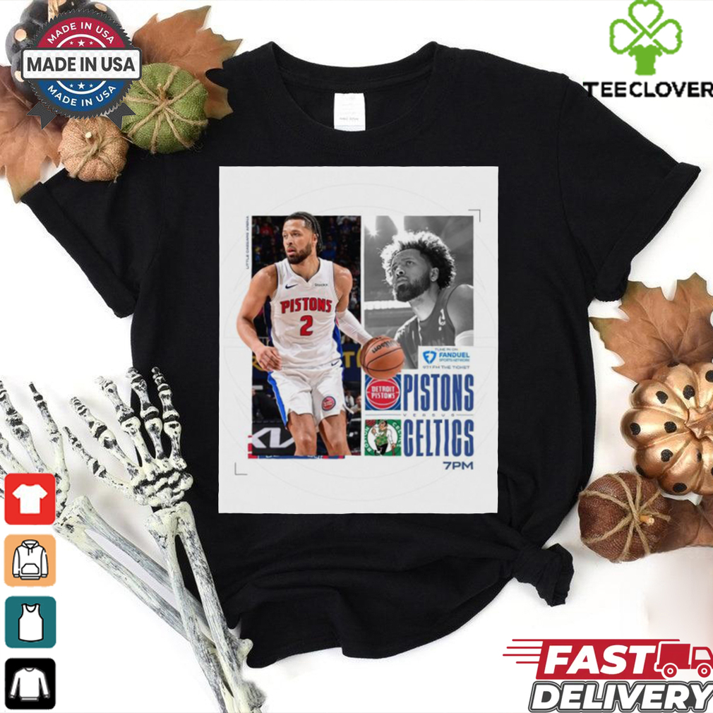 Official Poster Game day in the 313 Detroit Pistons Versus Boston Celtics Little Caesars Arena t shirt Official Poster Game day in the 313 Detroit Pistons Versus Boston Celtics Little Caesars Arena t shirt