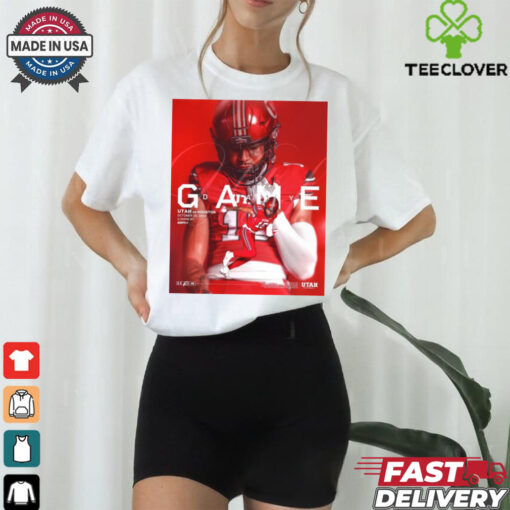 Official Poster Gameday Utah Utes Vs Houston Cougars October 26 2024 TDECU Stadium t shirt