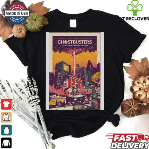 Official Poster Ghostbusters The Supernatural Spectacular 2024 t shirt