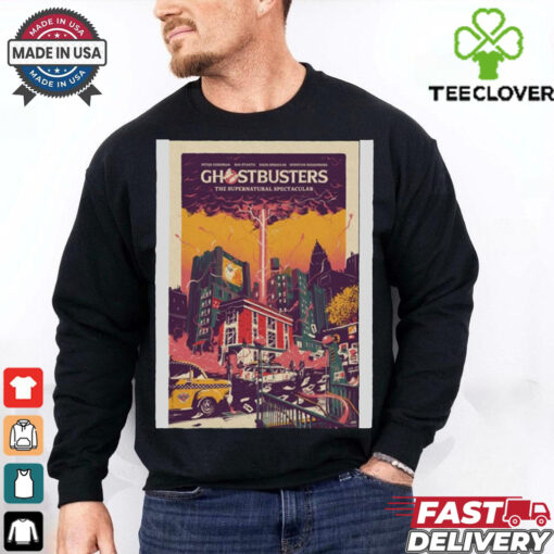 Official Poster Ghostbusters The Supernatural Spectacular 2024 t shirt