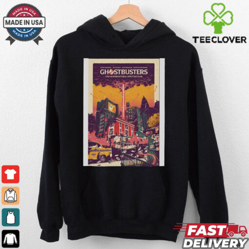 Official Poster Ghostbusters The Supernatural Spectacular 2024 t shirt
