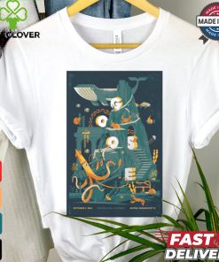 Official Poster Goose Sep 3 2024 MGM Music Hall At Fenway in Boston MA t shirt