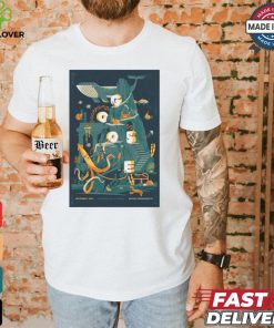 Official Poster Goose Sep 3 2024 MGM Music Hall At Fenway in Boston MA t shirt