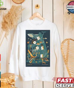 Official Poster Goose Sep 3 2024 MGM Music Hall At Fenway in Boston MA t shirt