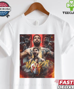 Official Poster Ilia Topuria El Matador UFC 2024 Featherweight Champions t shirt