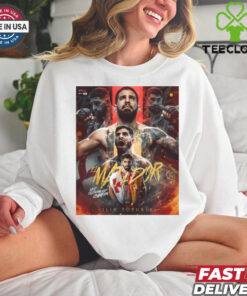 Official Poster Ilia Topuria El Matador UFC 2024 Featherweight Champions t shirt