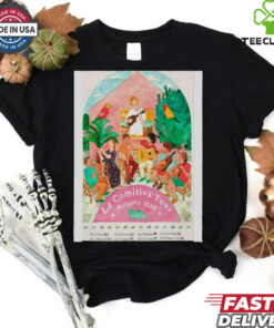 Official Poster La Comitiva Autumn 2024 Tour t shirt