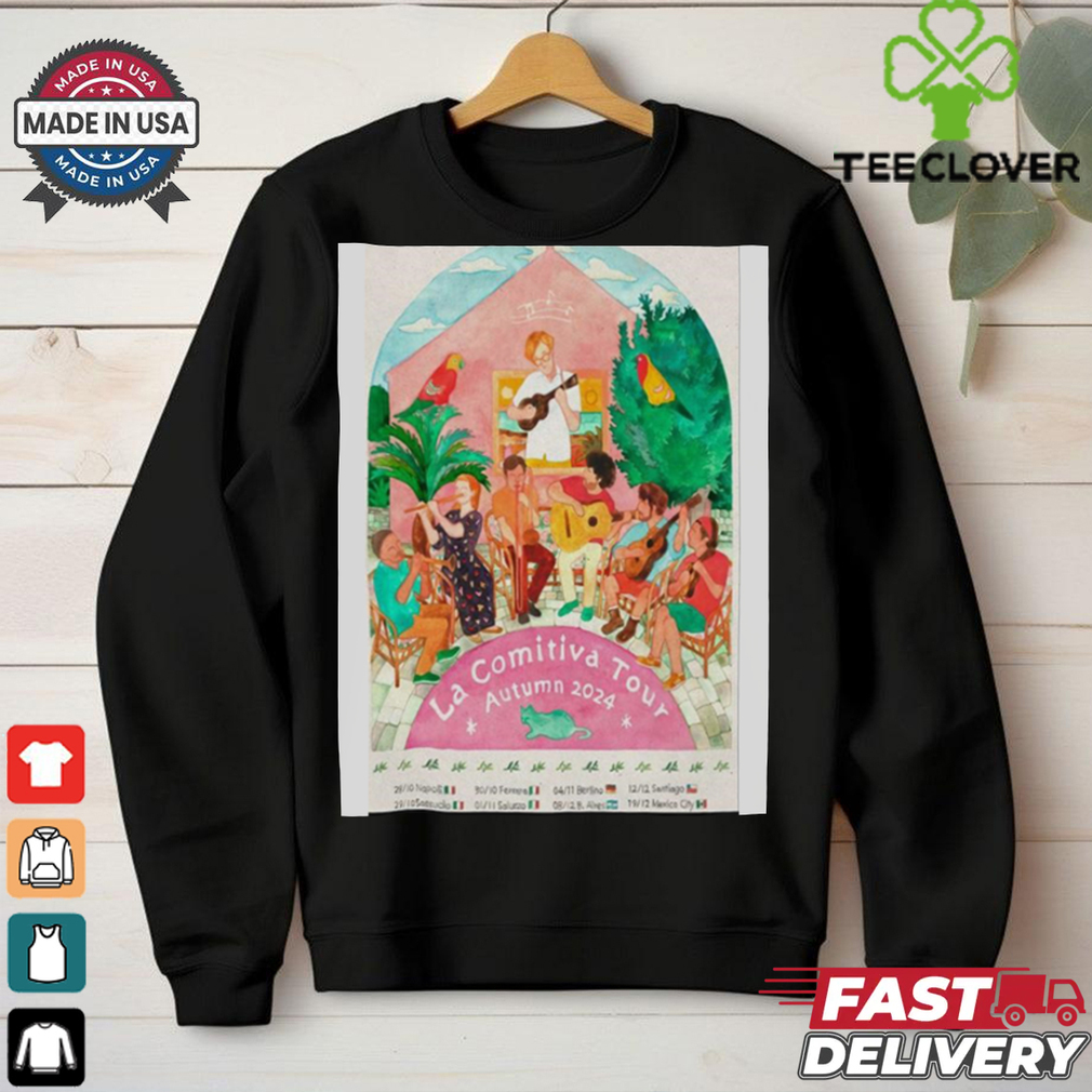 Official Poster La Comitiva Autumn 2024 Tour t shirt Official Poster La Comitiva Autumn 2024 Tour t shirt