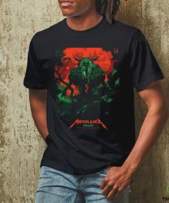 Official Poster Metallica Finlandia M72 World Tour At Olympic Stadium In Helsinki On June 7th And 9th 2024 Art By Kenta Taylor Unisex T Shirt