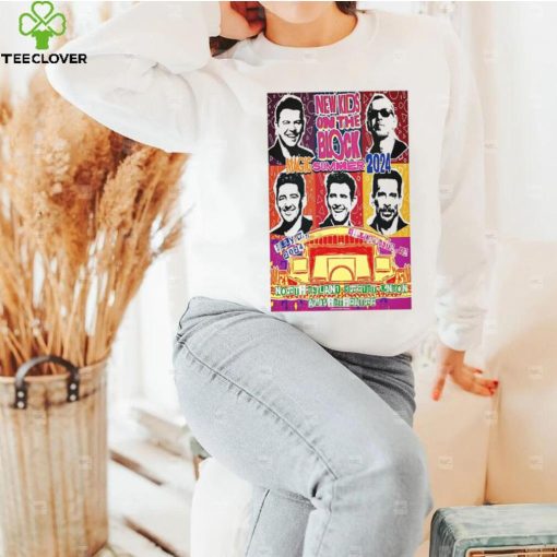 Official Poster New Kids On The Blocks Chula Vista CA, USA July 7 2024 t shirt