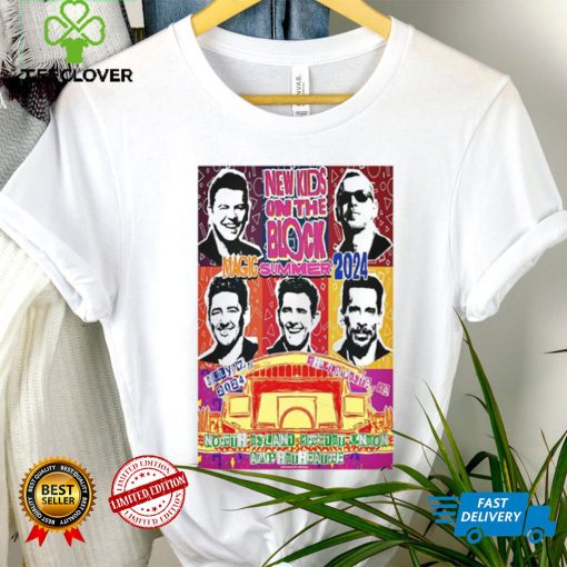 Official Poster New Kids On The Blocks Chula Vista CA, USA July 7 2024 t shirt