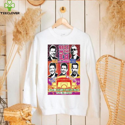 Official Poster New Kids On The Blocks Chula Vista CA, USA July 7 2024 t shirt
