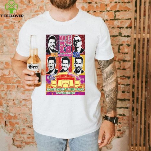 Official Poster New Kids On The Blocks Chula Vista CA, USA July 7 2024 t shirt