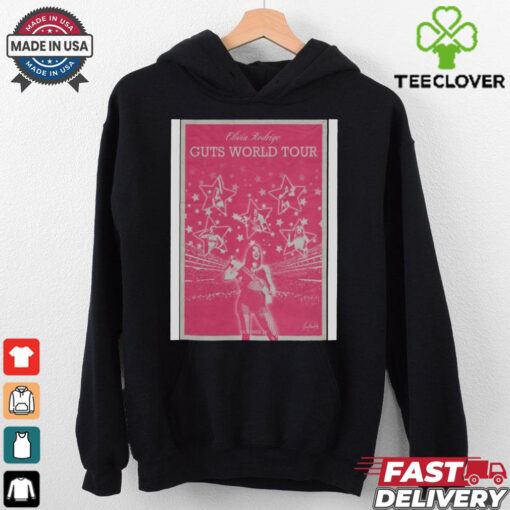 Official Poster Olivia Rodrigo October 29 2024 Guts World Tour t shirt