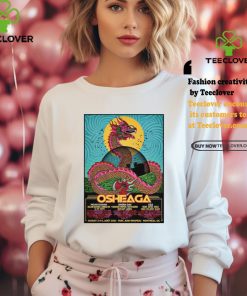 Official Poster Osheaga Festival Tour In Montreal QC On August 2 4 2024 t shirt