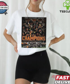 Official Poster Port Allegany Gators Football 2024 District 9 Class 1A Football Champions t shirt