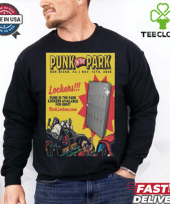 Official Poster Punk In The Park San Diego CA Nov 16 2025 t shirt