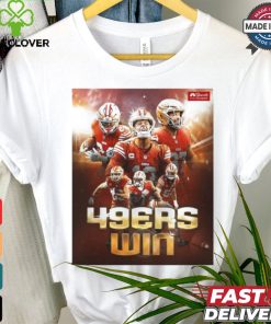 Official Poster San Francisco 49ers Monday night Win to start the season NFL 2024 t shirt