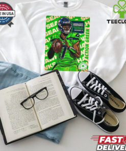 Official Poster Seattle Seahawks Vs Green Bay Packers Sunday Night Football December 15 2024 Washington’s Lottery t shirt