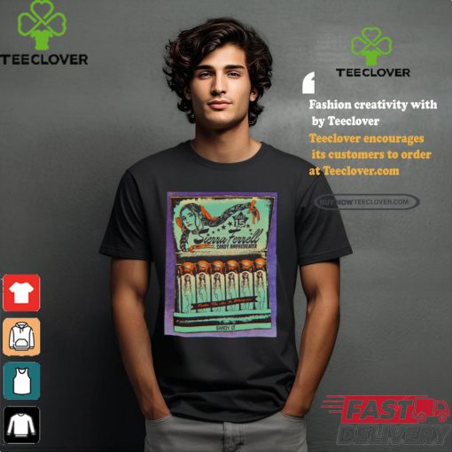 Official Poster Sierra Ferrell August 15 2024 Sandy Amphitheater In Sandy UT t shirt