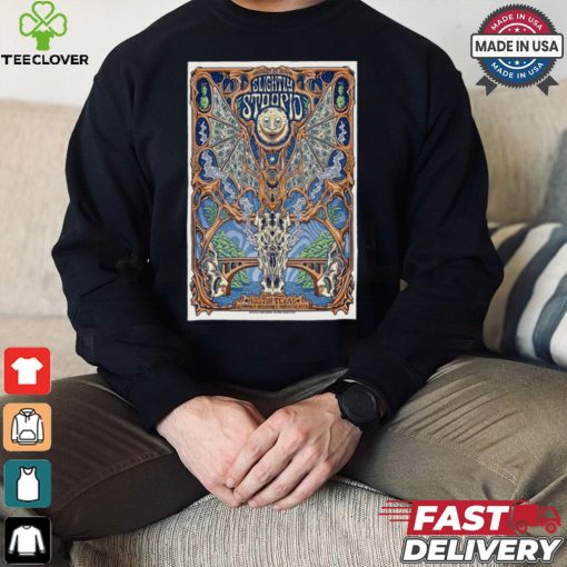Official Poster Slightly Stoopid Aug 29 2024 Germania Insurance Amphitheater in Austin TX t shirt