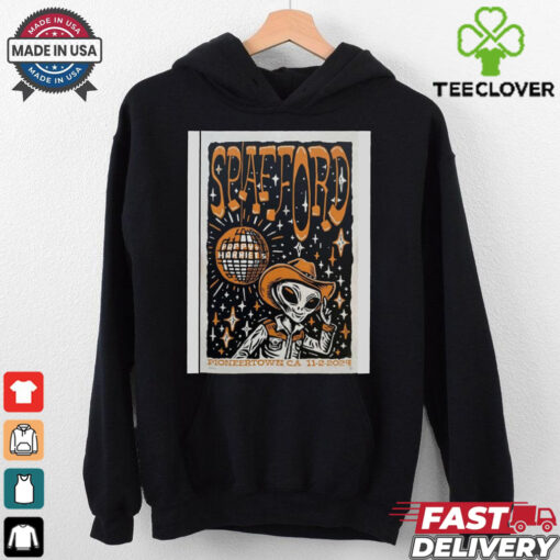 Official Poster Spafford Pappy And Harriet’s Pioneertown Palace Pioneertown, CA Nov 2 2024 Tour t shirt