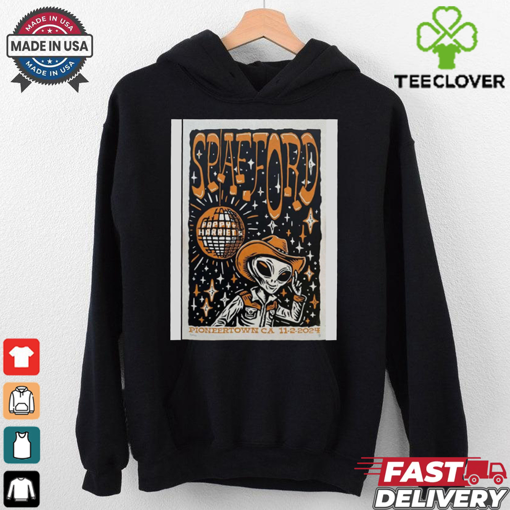 Official Poster Spafford Pappy And Harriet’s Pioneertown Palace Pioneertown, CA Nov 2 2024 Tour t shirt Official Poster Spafford Pappy And Harriet’s Pioneertown Palace Pioneertown, CA Nov 2 2024 Tour t shirt