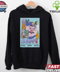 Official Poster Sunami At The End In Houston, TX On Nov 2 2024 t shirt