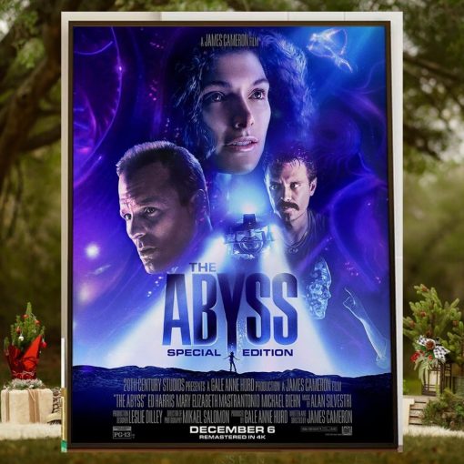 Official Poster The Abyss Special Edition Remastered In 4K Home Decor Poster Canvas