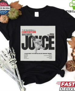 Official Poster The Baseball Convention Keynote Speakers Ben Joyce Fastest Pitch In MLB Since 2008 t shirt