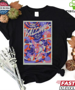 Official Poster The Vaccines At CCB In Lima Peru On Nov 19 2024 t shirt