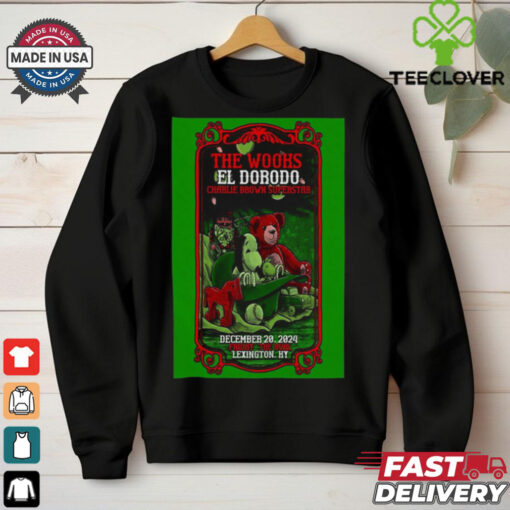 Official Poster The Wooks With El Dorodo Lexington KY December 20 2024 Show t shirt