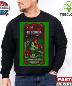 Official Poster The Wooks With El Dorodo Lexington KY December 20 2024 Show t shirt