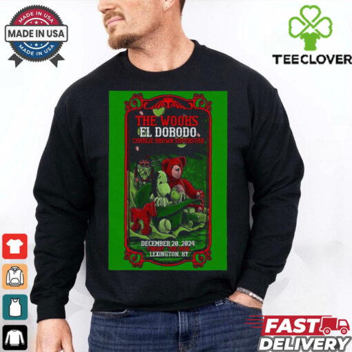 Official Poster The Wooks With El Dorodo Lexington KY December 20 2024 Show t shirt