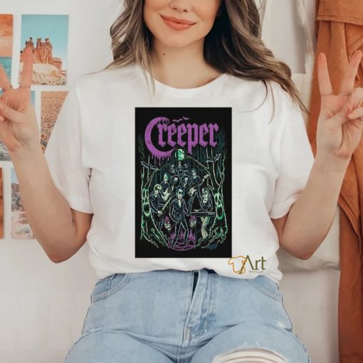 Official Poster Tour Los CREEPER In Cheltenham, UK On July 13, 2024 t hoodie, sweater, longsleeve, shirt v-neck, t-shirt