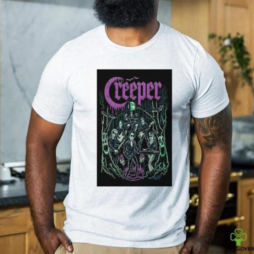 Official Poster Tour Los CREEPER In Cheltenham, UK On July 13, 2024 t hoodie, sweater, longsleeve, shirt v-neck, t-shirt